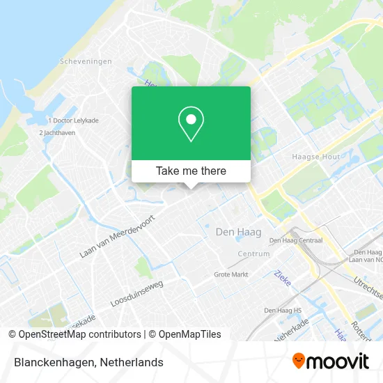 Blanckenhagen map