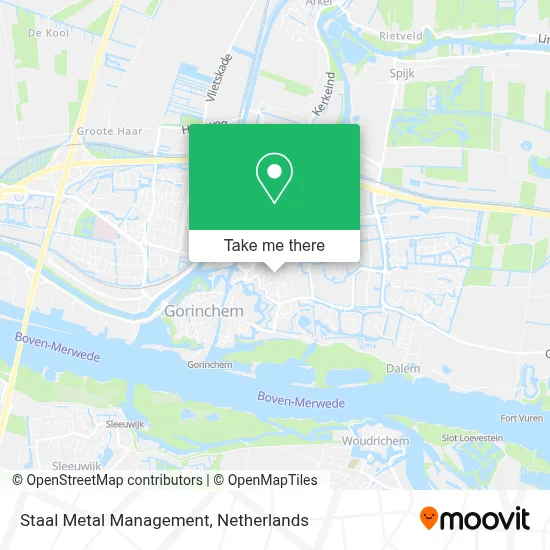 Staal Metal Management map