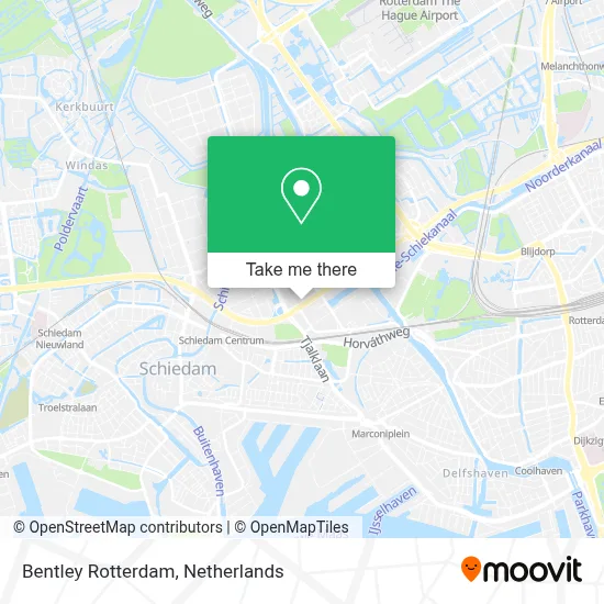 Bentley Rotterdam map