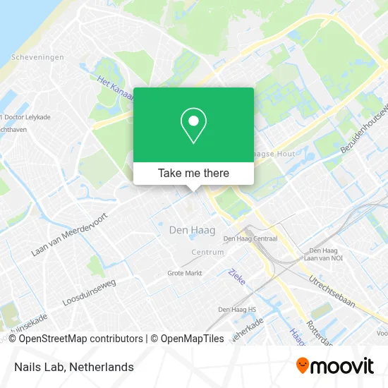 Nails Lab map