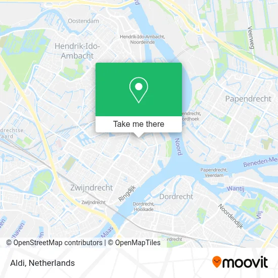 Aldi map