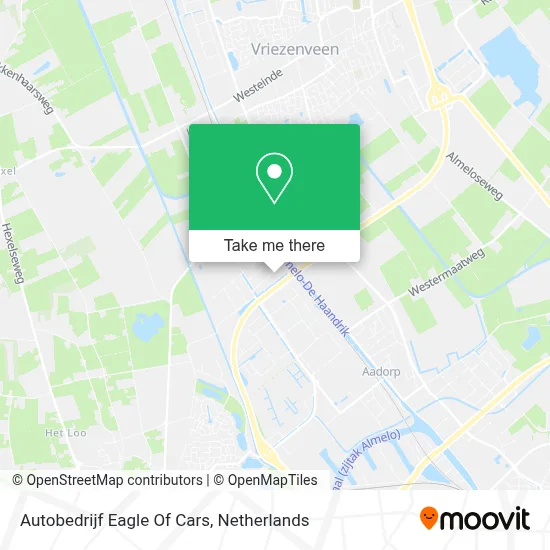 Autobedrijf Eagle Of Cars map