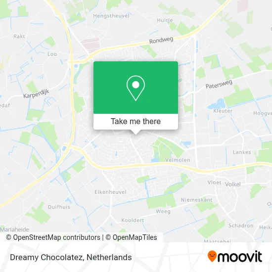 Dreamy Chocolatez map