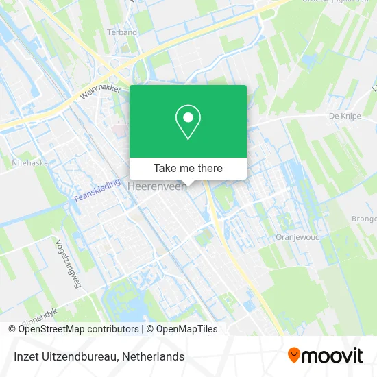 Inzet Uitzendbureau map
