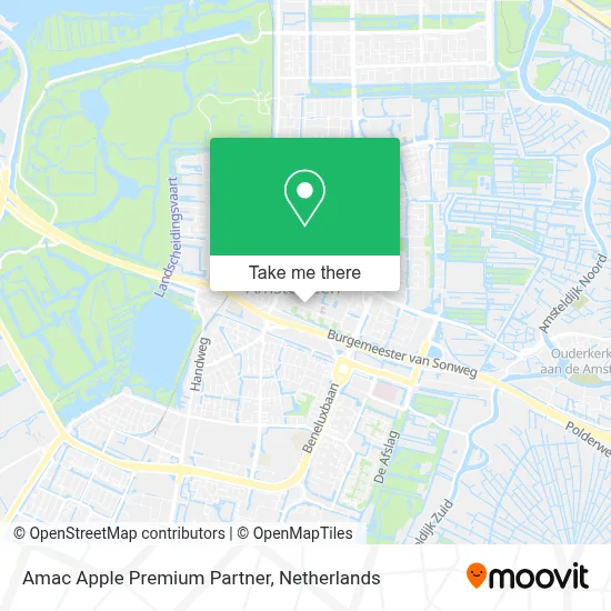 Amac Apple Premium Partner map