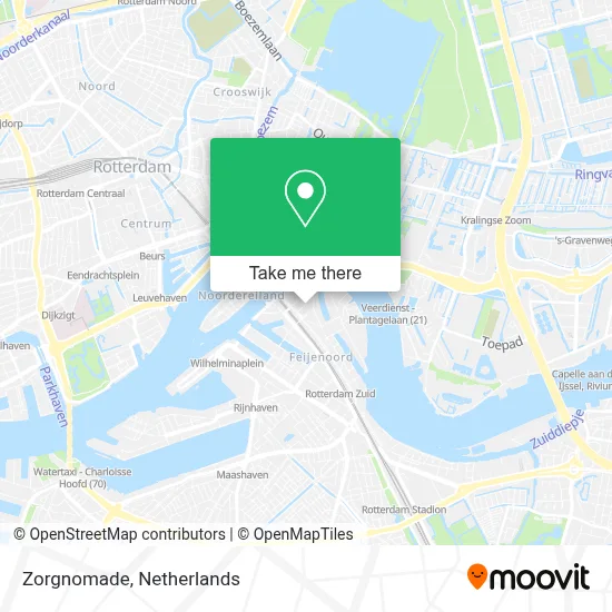 Zorgnomade map
