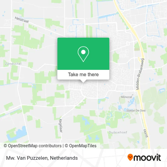 Mw. Van Puzzelen map