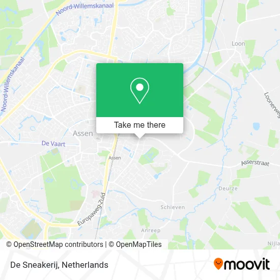 De Sneakerij map