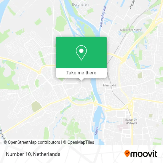 Nummer 10 map