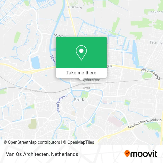 Van Os Architecten map