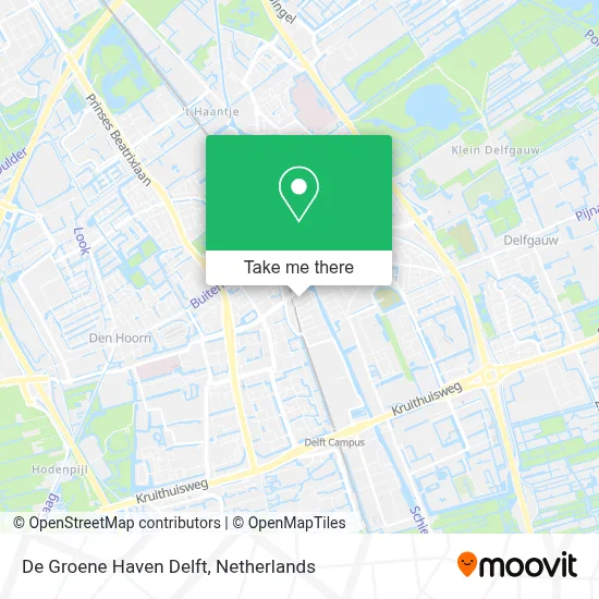 De Groene Haven Delft map