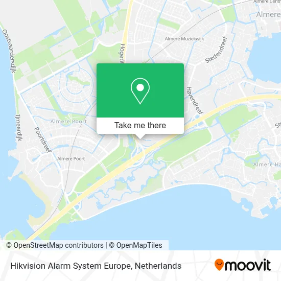 Hikvision Alarm System Europe map