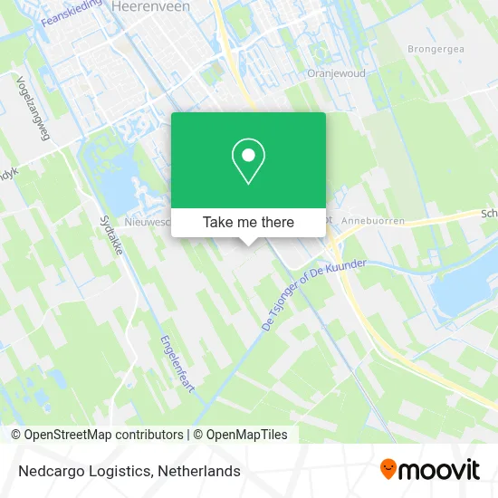 Nedcargo Logistics map