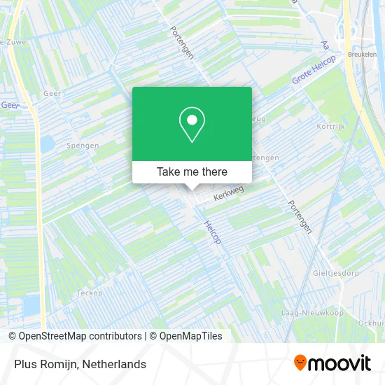 Plus Romijn map