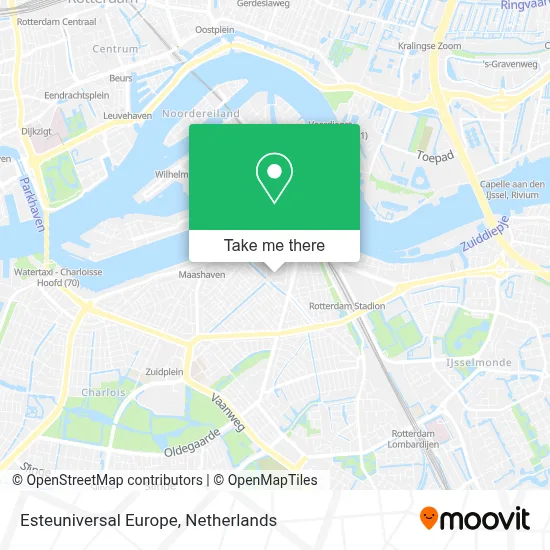 Esteuniversal Europe map