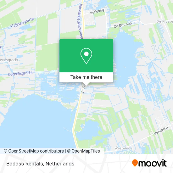 Badass Rentals map