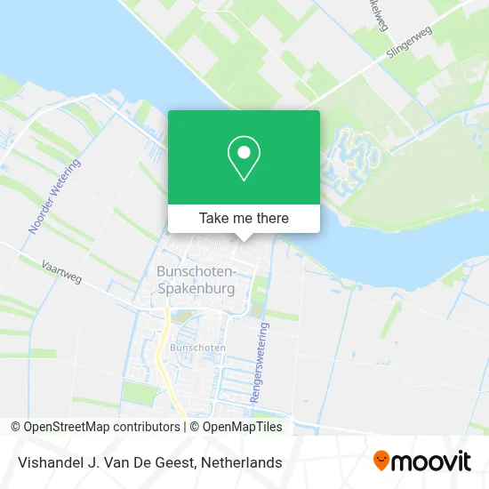 Vishandel J. Van De Geest map