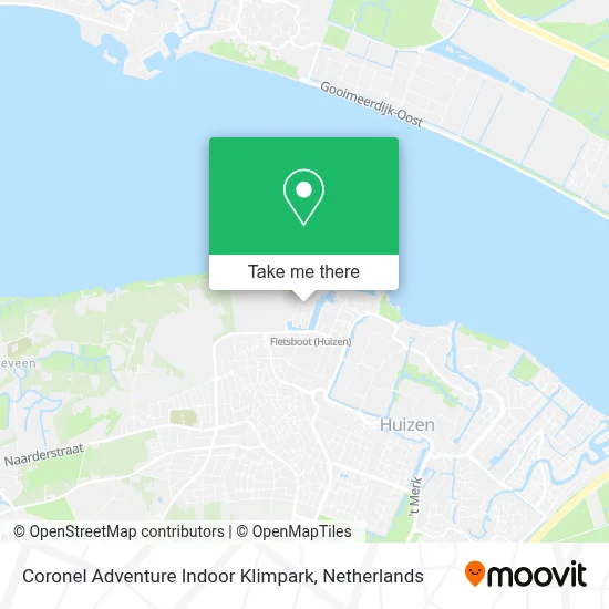Coronel Adventure Indoor Klimpark map