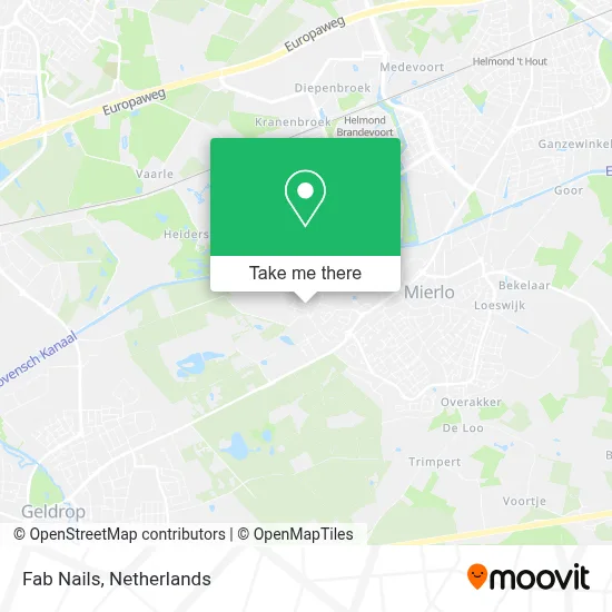 Fab Nails map