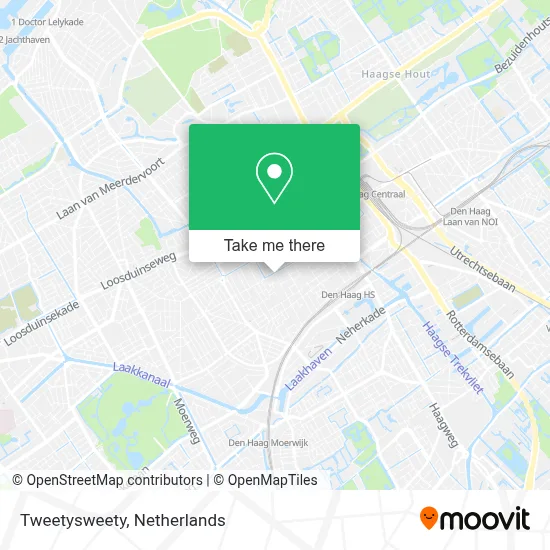 Tweetysweety map
