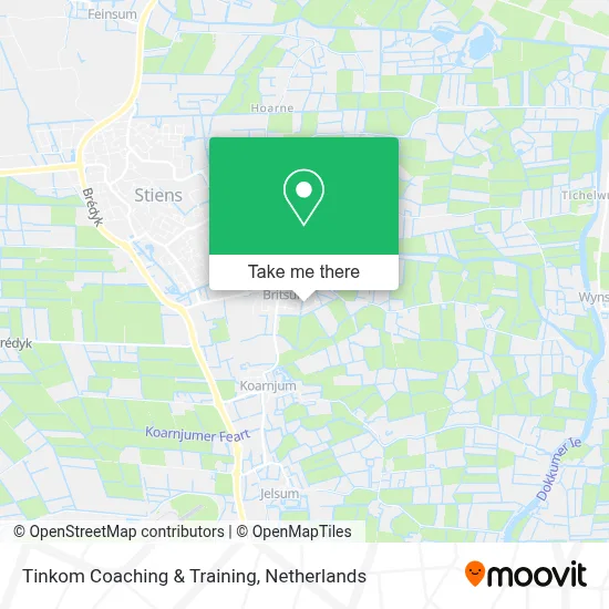 Tinkom Coaching & Training map