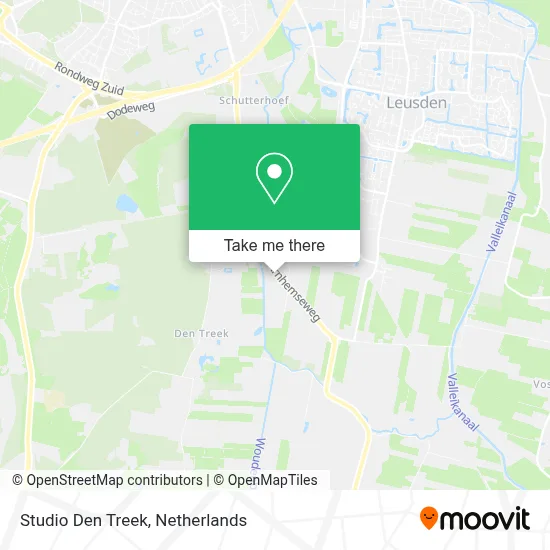 Studio Den Treek map