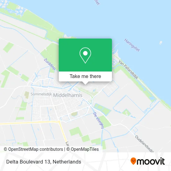 Delta Boulevard 13 map