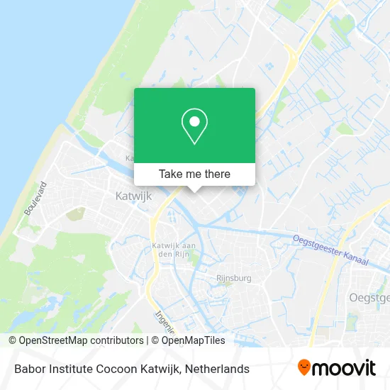 Babor Institute Cocoon Katwijk map
