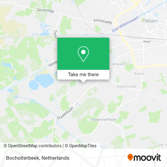 Bocholterbeek map