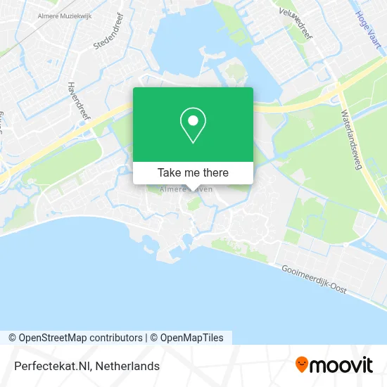 Perfectekat.Nl map