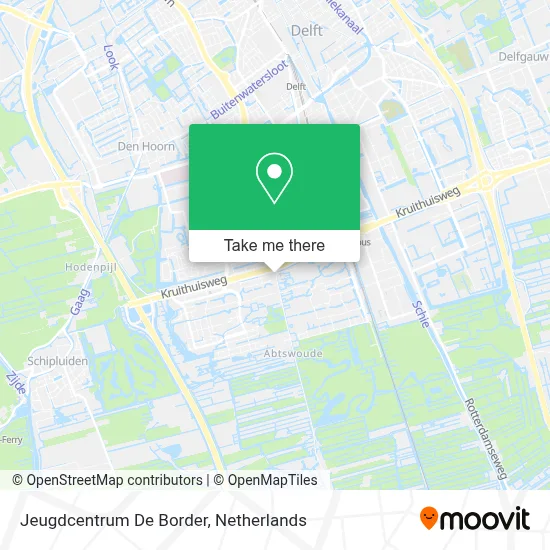 Jeugdcentrum De Border map