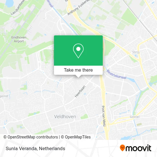 Sunla Veranda map