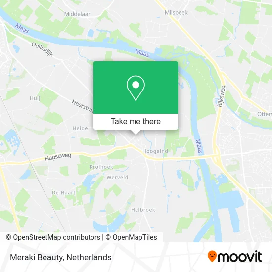 Meraki Beauty map