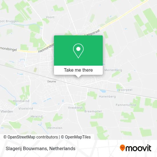 Slagerij Bouwmans map