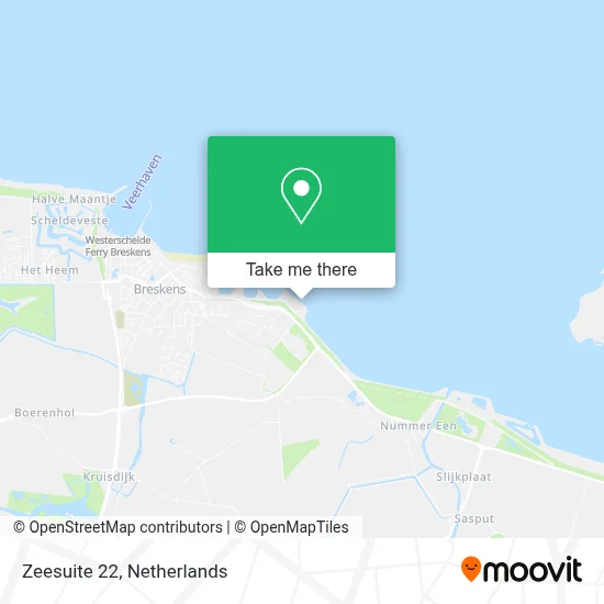 Zeesuite 22 map