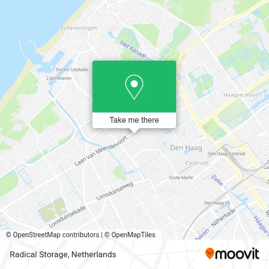Radical Storage map