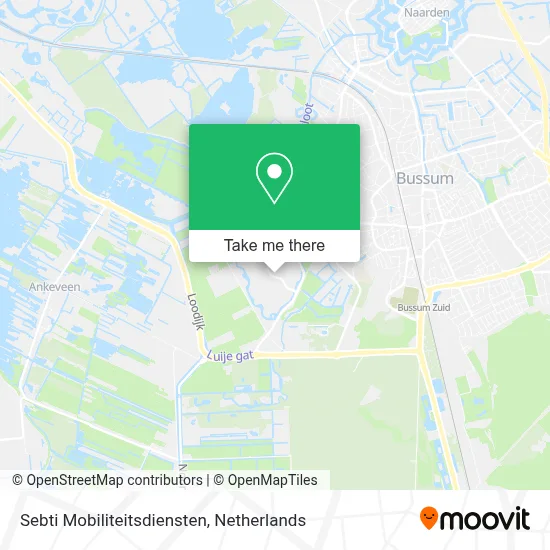 Sebti Mobiliteitsdiensten Karte