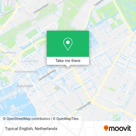 Typical English map