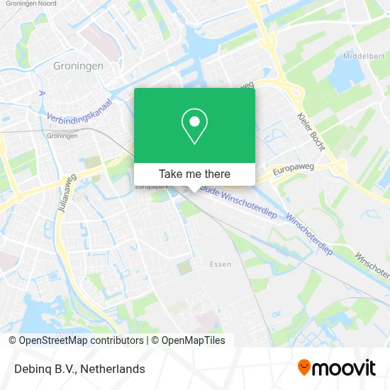 Debinq B.V. map