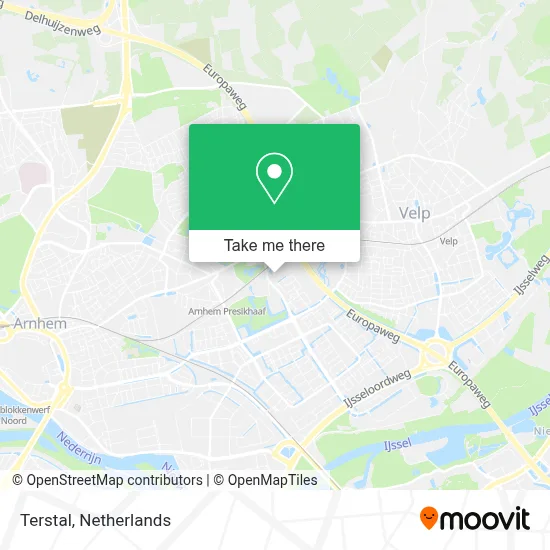 Terstal map