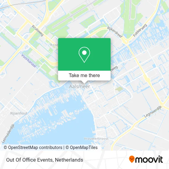 Out Of Office Events map