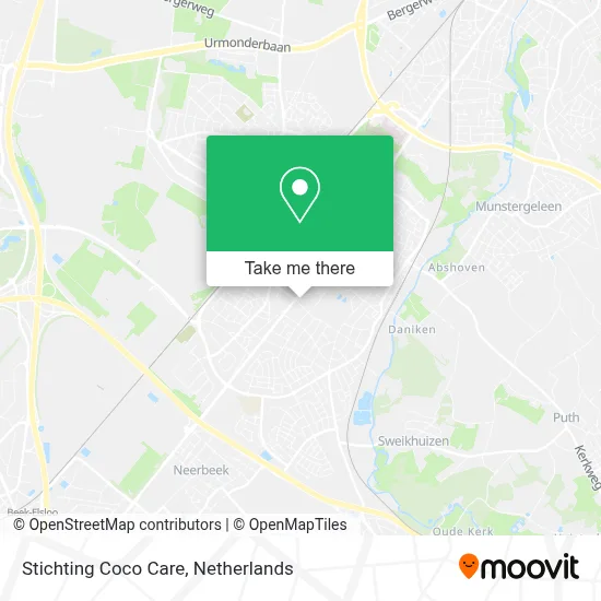 Stichting Coco Care map