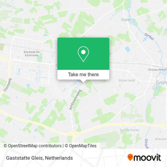 Gaststatte Gleis map