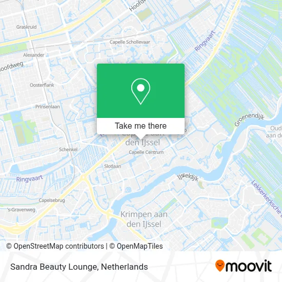 Beauty Lounge Sandra map