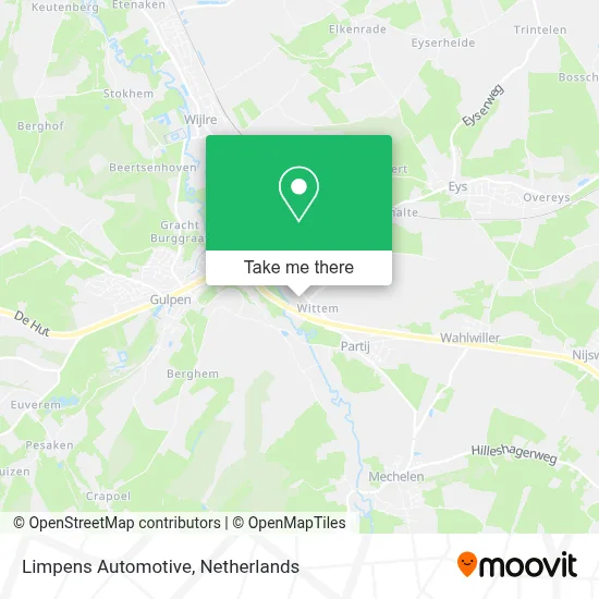 Limpens Automotive map