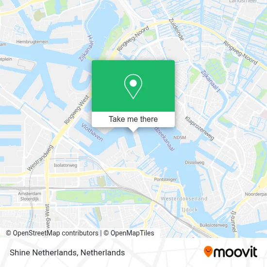 Shine Netherlands map