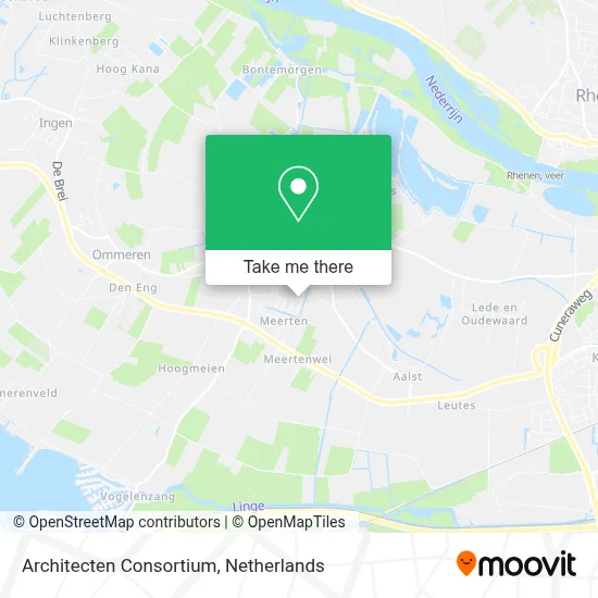 Architecten Consortium map