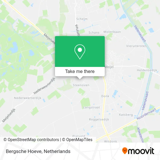 Bergsche Hoeve Karte