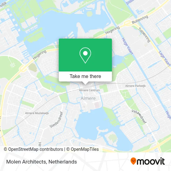Molen Architects map