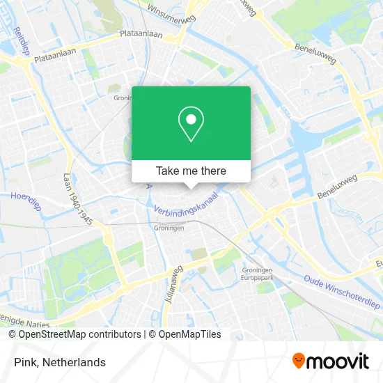 Pink map